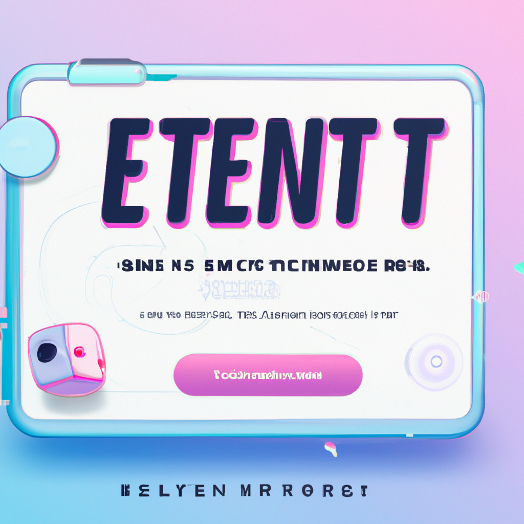 Playable trailer UI with call-to-action luminescent button